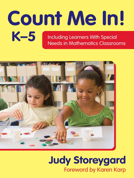 Title details for Count Me In! K–5 by Judy Storeygard - Available